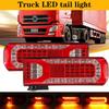 For Mercedes Truck Actros Mp5 Led Rear Tail Light 24v Reverse Lamp Stop Bumper Brake Warning Truck Lorry Taillight Trailer Q9s9