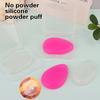 Soft Silicone Gel Powder Puff Sponge For Cosmetic Face Foundation Bb Cream No Powder Eating Powder Cosmetic Puff Makeup Tools