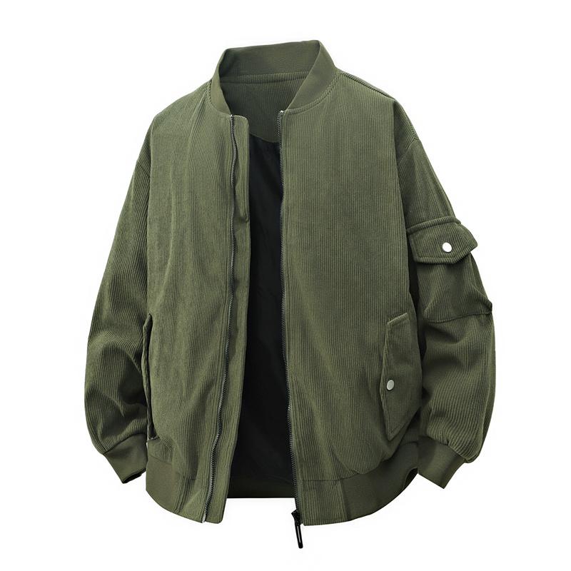 Flight Suit Jacket Windproof And Waterproof Baseball Collar Loose Jacket Top