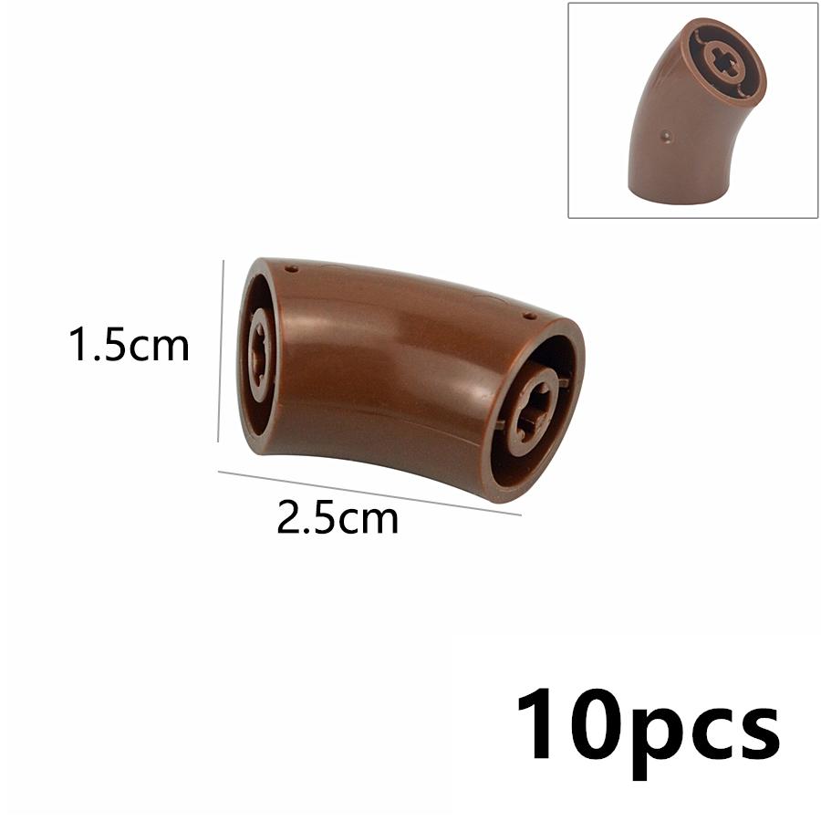 MOC Bausteine Äste Stamm Pflanze Baum Teile Steine zusammenbauen Konstruktionsspielzeug für Kinder Kompatibel 65473 4733 22888 75937