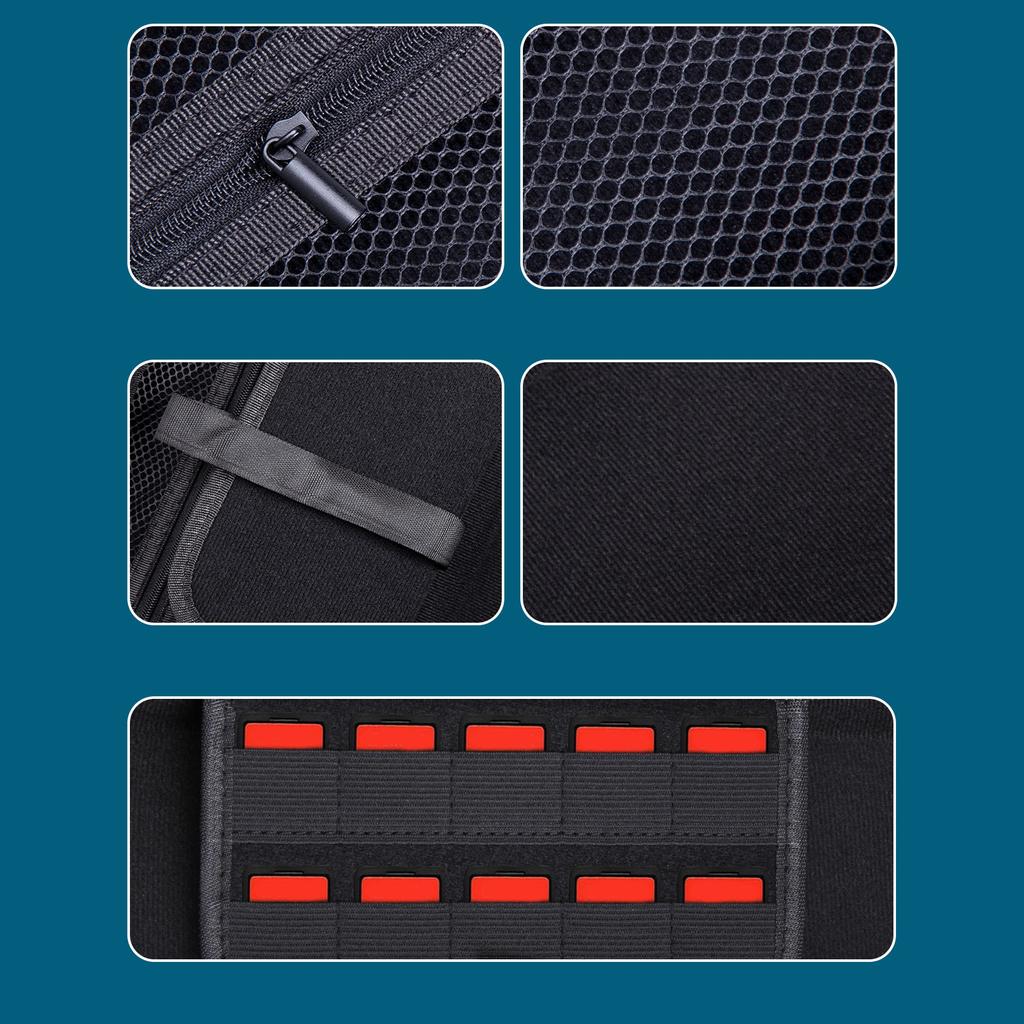 Carrying Case for Claw Large Protective Travel Hard ShellsStorage Bag with Game Cartridges & Charging Cable Organizers