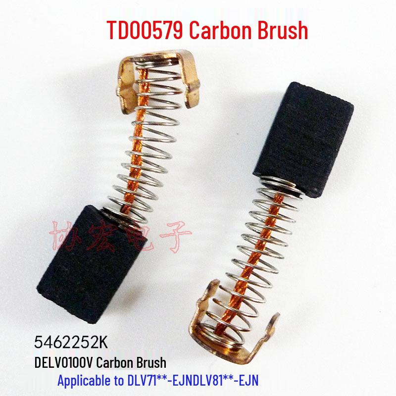 DELVO 100V Electric Screwdriver Carbon Brush Assembly DLV8130EJN 5462252K TD00579