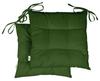 Vargottam Indoor Outdoor Tufted Square Seat Patio Cushion Set Of 2 Water Resistant Patio Furniture Seat Cushion 19 inches