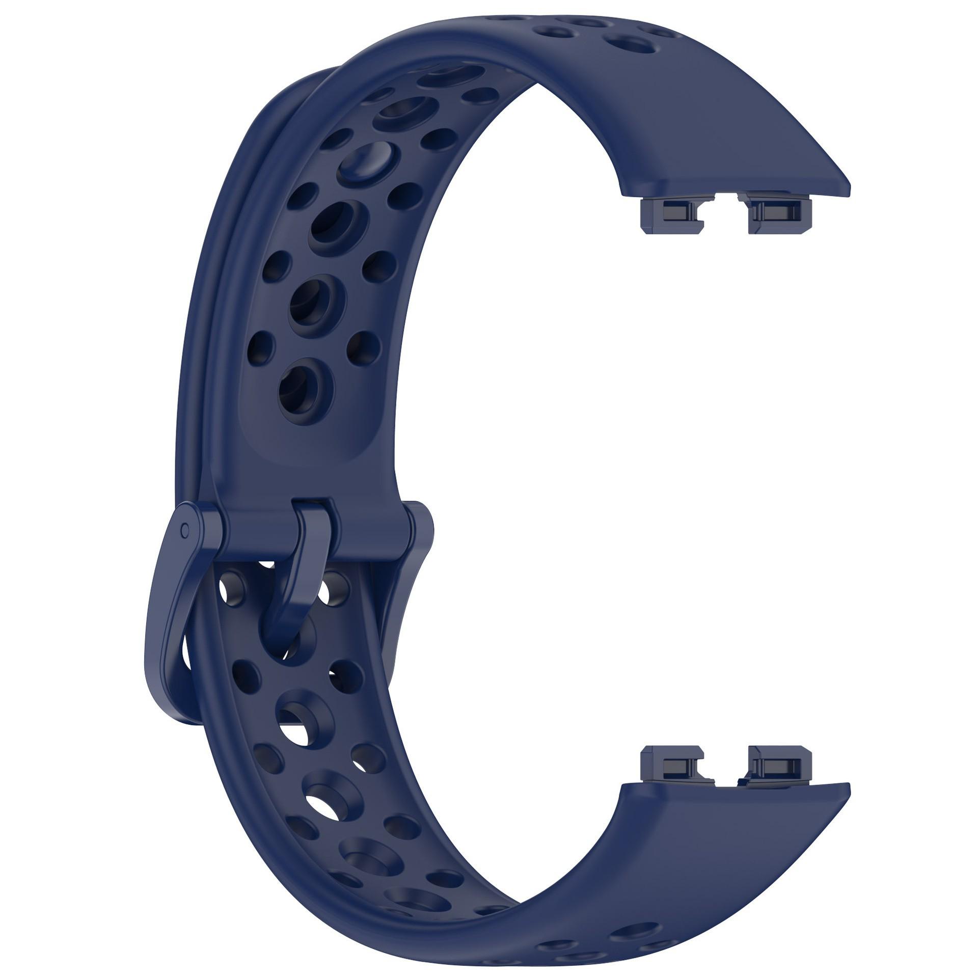 

Compatible Silicone Strap for Huawei Band 8/9/10, Hole Style Available Huawei Band 8/9 Hole Style