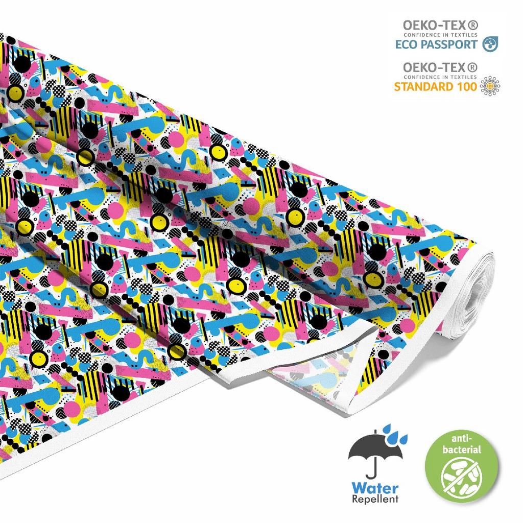 Outdoor Dekostoffe Oxford - Motiv Geometrisch I Dx3530