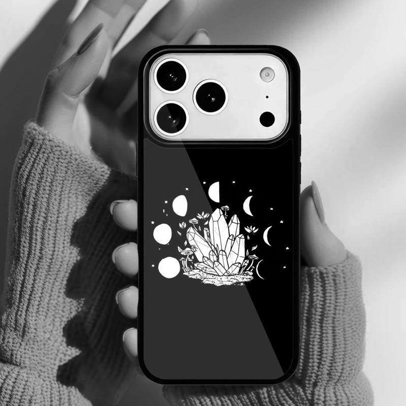 Witch Witches Moon Phone Case for iPhone 17 Air 16e 15 14 13 Pro Max Back Cover for 12 11 Pro Coque
