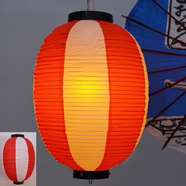 

Водонепроницаемая 27x40 см ПВХ-бумажная лампа, большой подвесной светильник, атласный барный декор, паб, домашний декор, японский бумажный фонарь для паба, смешанный дизайн 27x40cm