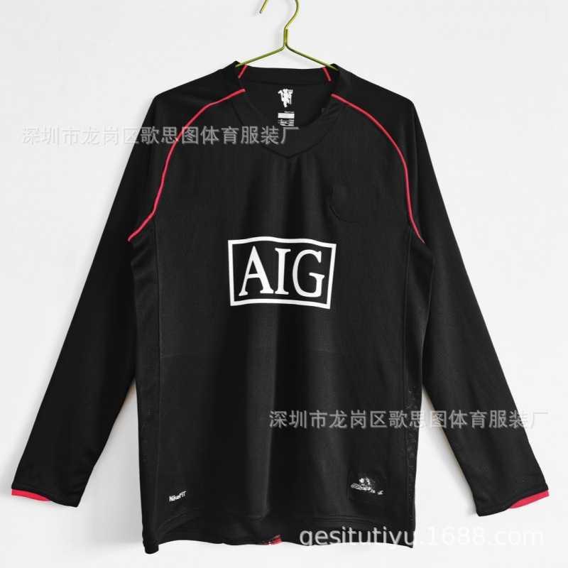 Retro Football Jersey Men Long Short Sleeve Various Season Designs Sports Training Wear