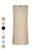 Beverly Hills Polo Club Women'S Summer Scaly Sleeveless Dress 7 Colors Op108