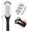 Double Sided Styling Comb Anti-Static Double Sided Brush V Shaped Clamp  Hair Straightening