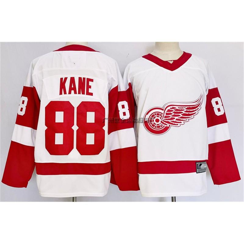 Mens Retro Ice Hockey Jersey Custom Number 71 88 Larkin DeBrincat Datsyuk Cotton Blend Practice Uniform