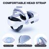 Adjustable Head Strap Comfort VR Replacement Head Strap Universal Reduce Head Pressure for Meta Quest 3/2/Pro/Pico4 VR Headset