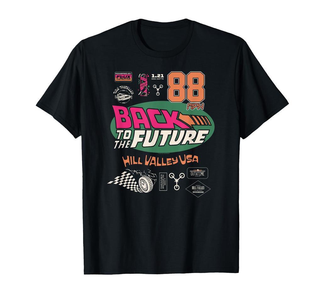 Back To the Future Hill Valley USA T-Shirt