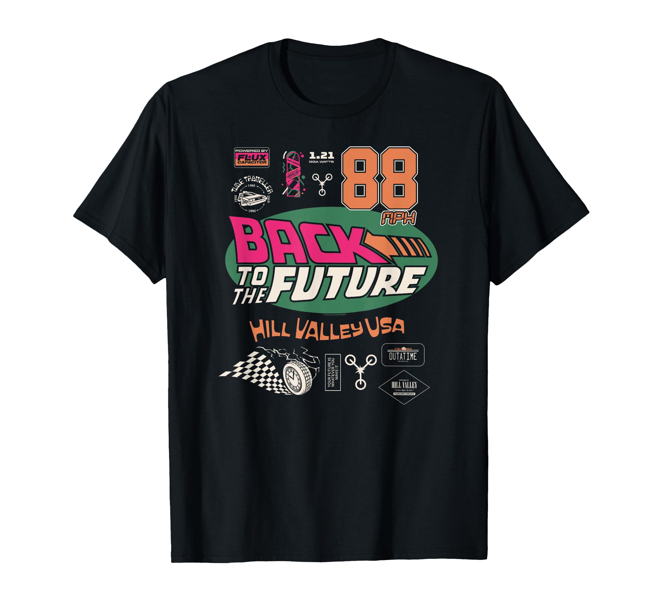 

Back to the Future Hill Valley USA T-Shirt
