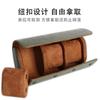 Watch packaging box storage sewing soft cloth PU leather watch leather box fixed leather bag