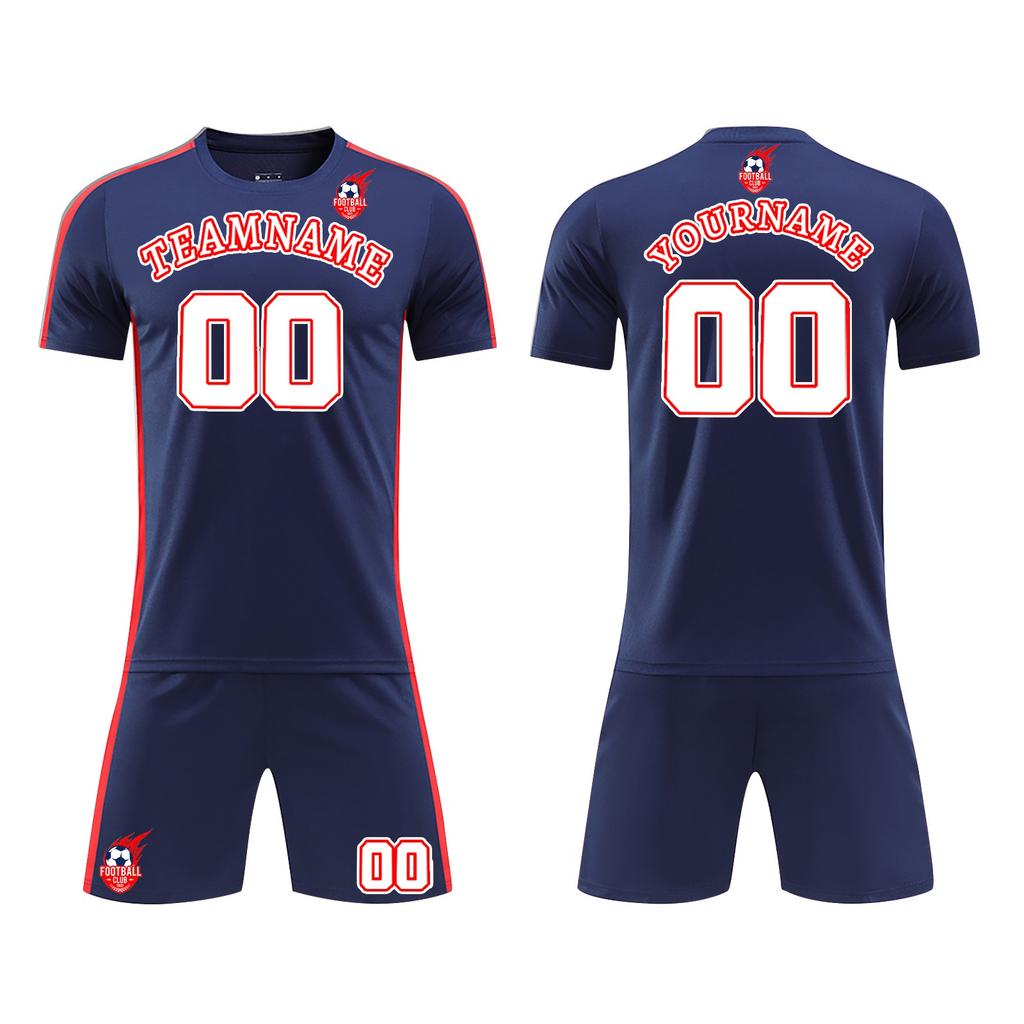 Sports Team Uniform Set Football Training Suit Set