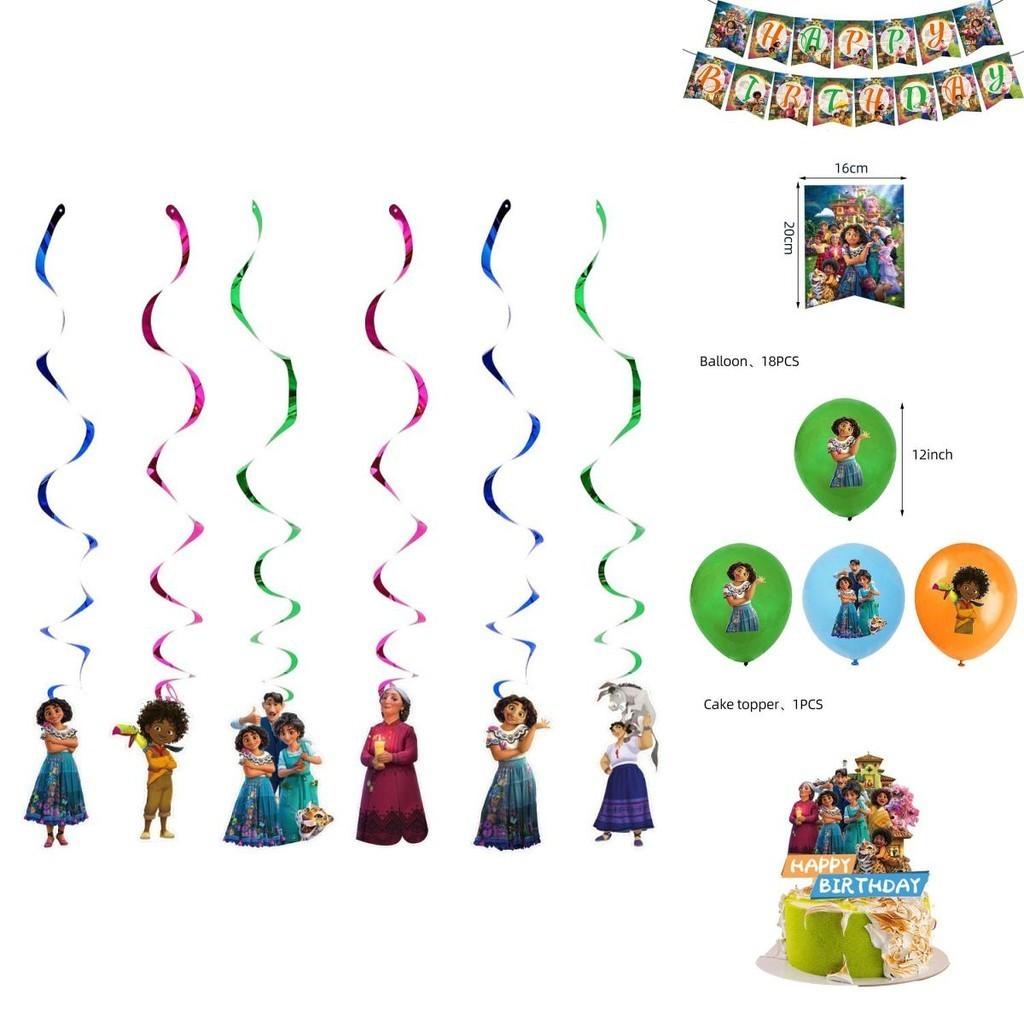 Festive Encanto Mirabel Balloons Multiple Styles Available