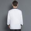 Langarm Koch Restaurant Jacke Koch Mantel Männer Frauen Küche Tragen Bäckerei Konditorei Kellner Uniform