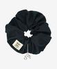 Ylyl [Select 2 Initials/Gift Wrapping] Anniversary Initial Scrunchie, Ink