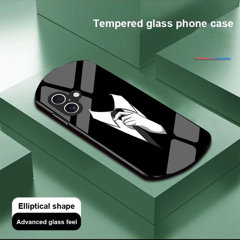 Astronauts Universe For Apple IPhone 16 11 13 15 14 Pro Max 12 Mini 7 8 Plus XR X XS Elliptical Shaped Tempered Glass Phone Case