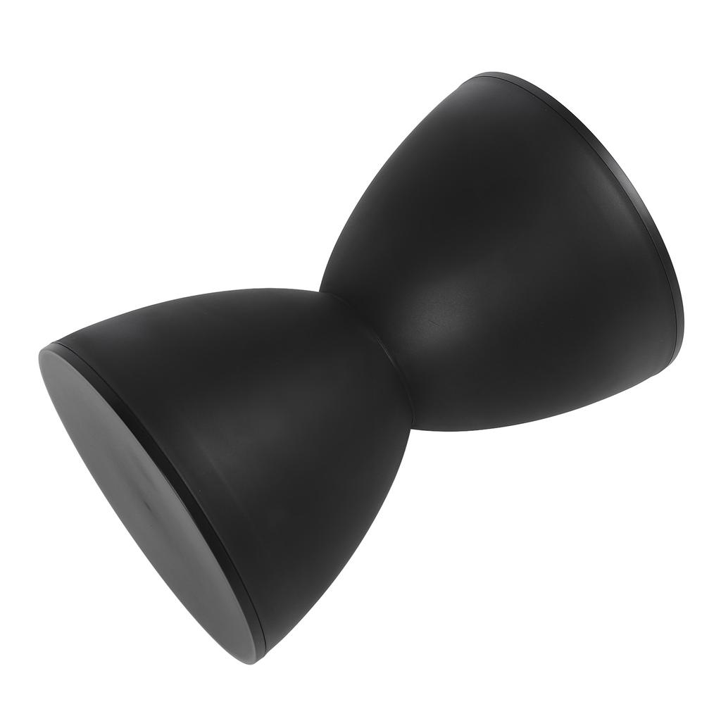 Modern Hourglass Shaped Stool Round End Table Stool for Shoe Changing Home Use 43x30cm