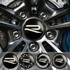 2026 Hot For VOLKSWAGEN VW 4pcs 56/60/65mm Car Wheel Center Stickers for Volkswagen VW Rline Polo Golf Passat B5 B6 B7 MK6 Sciro