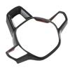 Carbon Fiber Car Steering Wheel Decor Cover Trim For Honda CR-V CRV 2023 2024