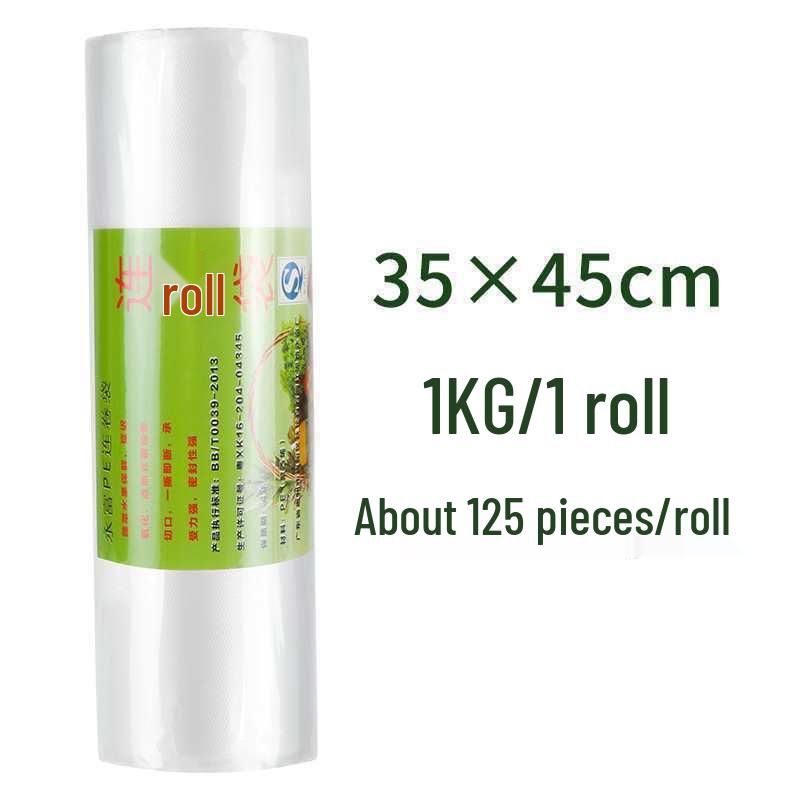 Thickened Food-Grade Disposable Fruit Bags - Tear-Off Roll for Home & Grocery Use