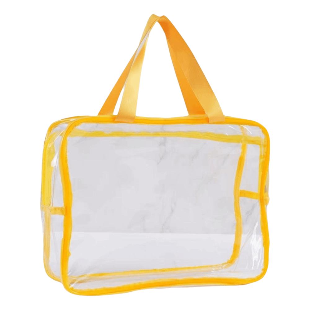 Transparent Makeup Bag Large Capacity Cosmetic Bag Clear Handbag  Suitable For Men Women