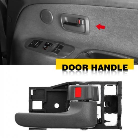 Door Handle Fit 2000-06 Tundra Toyota Interior Side Passenger Front Gray Right