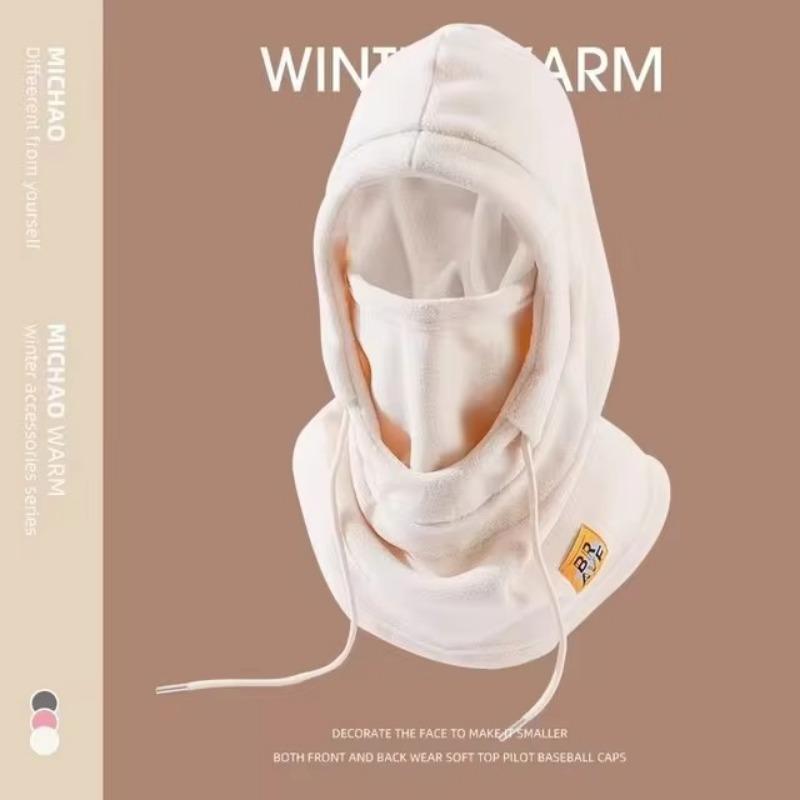 Winter Warm Hat with Mask and Neck Warmer 3-in-1 Windproof Balaclava forMen and Women Masked Hat Cycling Cold Weather Protection
