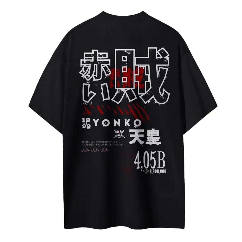 

2026 new One Piece Men s and Women s Short Sleeves T-shirt Shanks Japanese Anime Niche Tee Summer Boy s Parent-child Outfits... S разноцветный