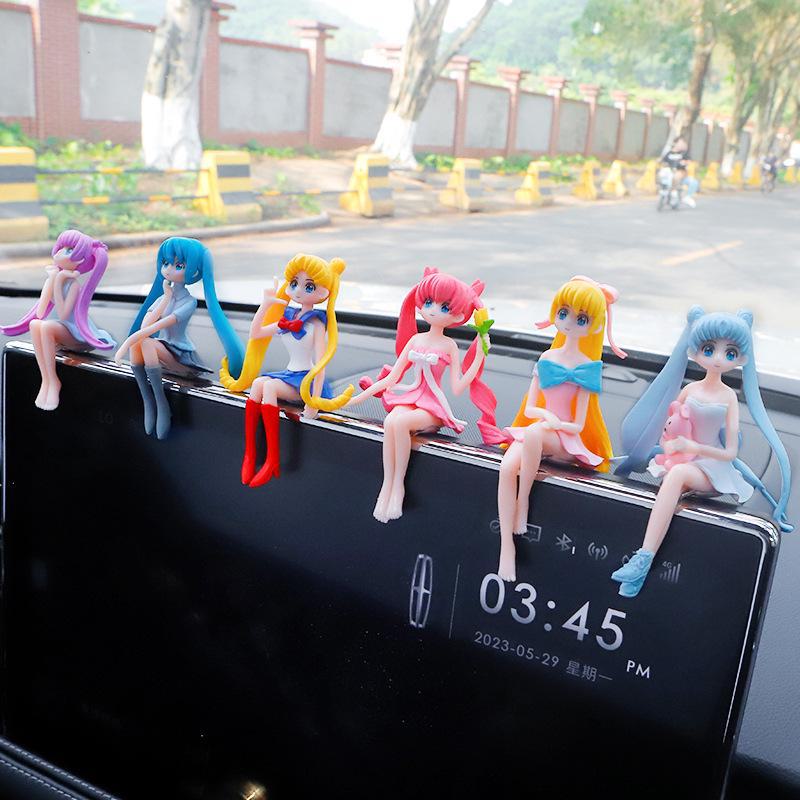 Car Ornaments: Internet Celebrity, Creative Interior Decoration, Cute Girlish Home Decor.