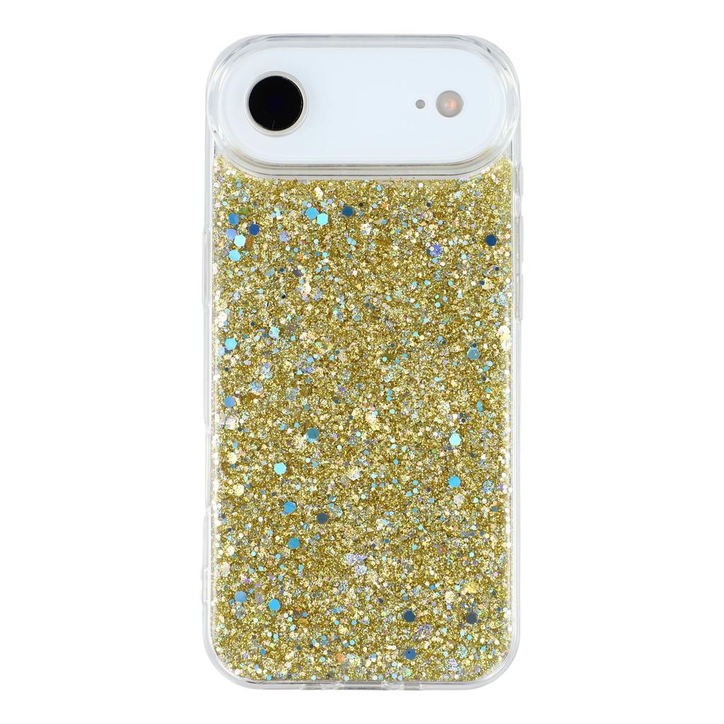 For iPhone Air Case Shockproof Soft TPU Phone Cover Glittery Design