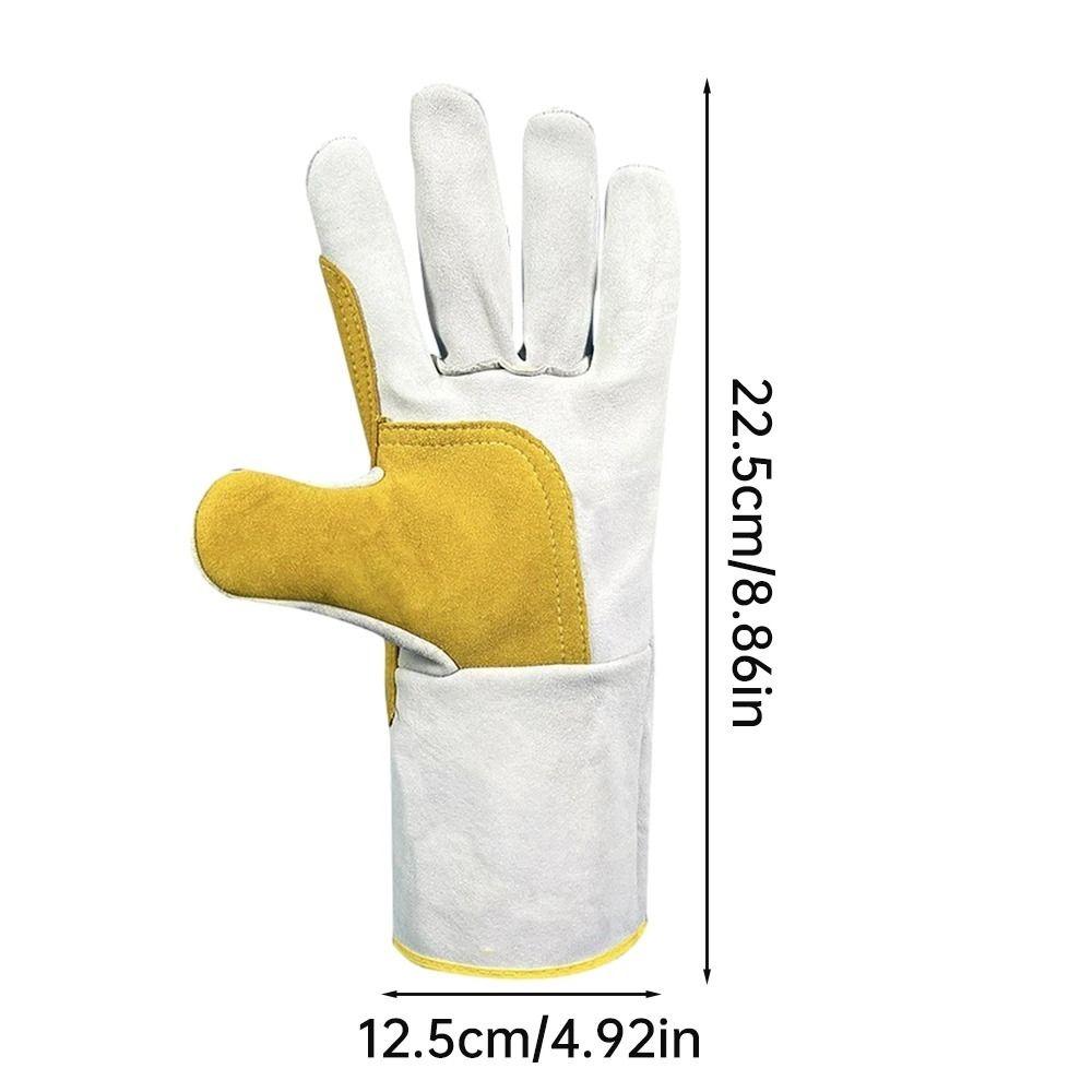 Thick Welding Gloves Long Mechanic Glove New Labor Gloves