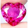 Heart Cut Natural Burmese Pink Ruby 93.15 Ct+ Flawless Certified Loose Gemstone