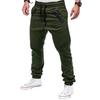 Herren Kordelzug Jogginghose Unifarbene Reißverschluss Falten Schweißhose Hose