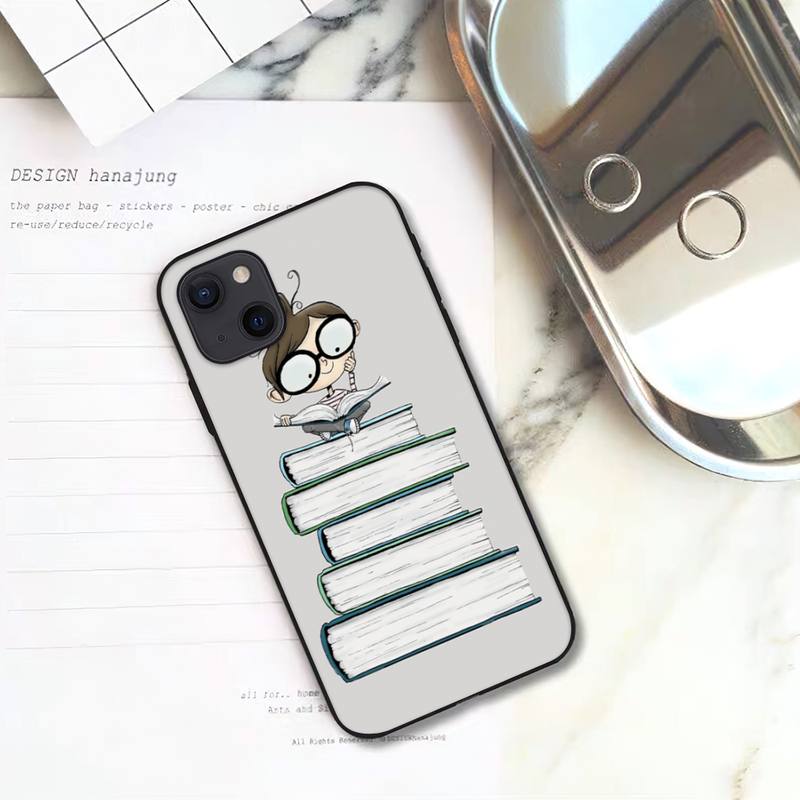 Reading Is Dreaming With Open Eyes Phone Case For iPhone 11 12 Mini 13 14 15 Pro XS Max X Plus SE XR Shell