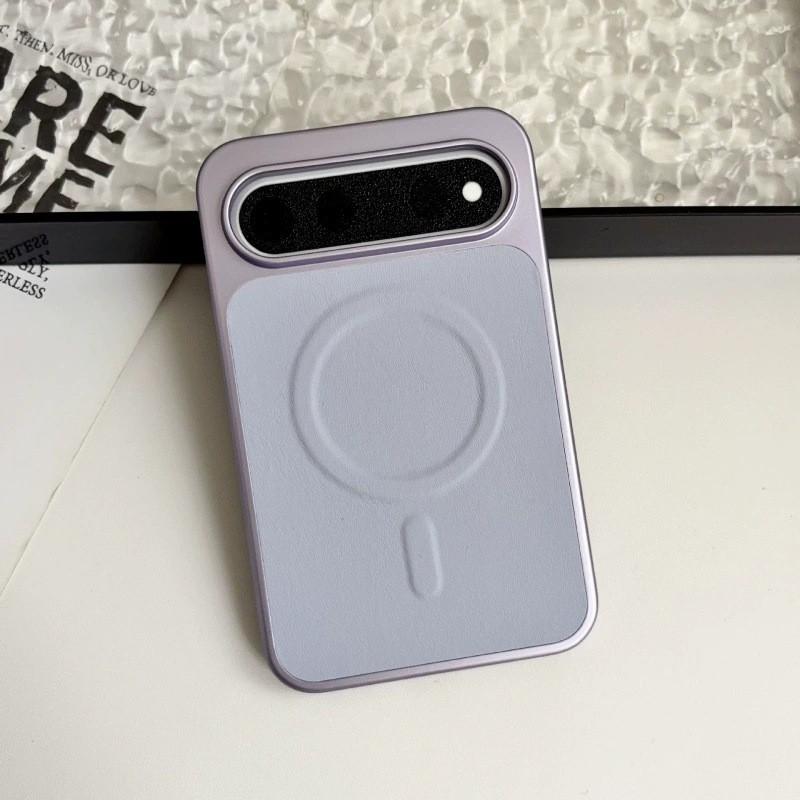 Pura X View Skin-Feel Leather Magnetic Phone Case Slim Fit Protective Cover