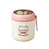 Stainless Steel Thermal Breakfast Cup 530ml Vacuum Soup Cup Portable Sealed Lunch Box  Camping