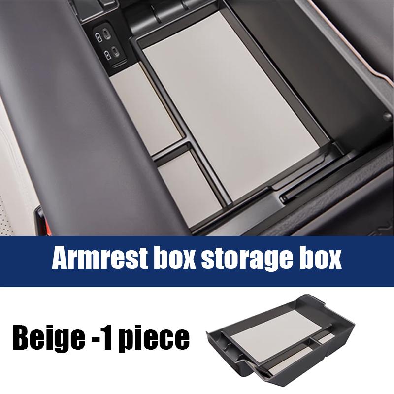 For Toyota Sienna XL40 2024 2025 Car armrest box storage box ABS material interior modification parts