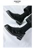Men's Height Increasing Leather Slip-On Shoes: Summer Casual & Business Wedding Footwear