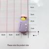 Cartoon Resin Accessories for DIY: Cream Glue Phone Case Charms, Hair Clips, and Fridge Magnets.