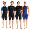 Herren Damen 1,5mm Neopren Neoprenanzug Kurzarm Ganzkörperanzug Surfen Schnorcheln Schwimmen Tauchen Wärme