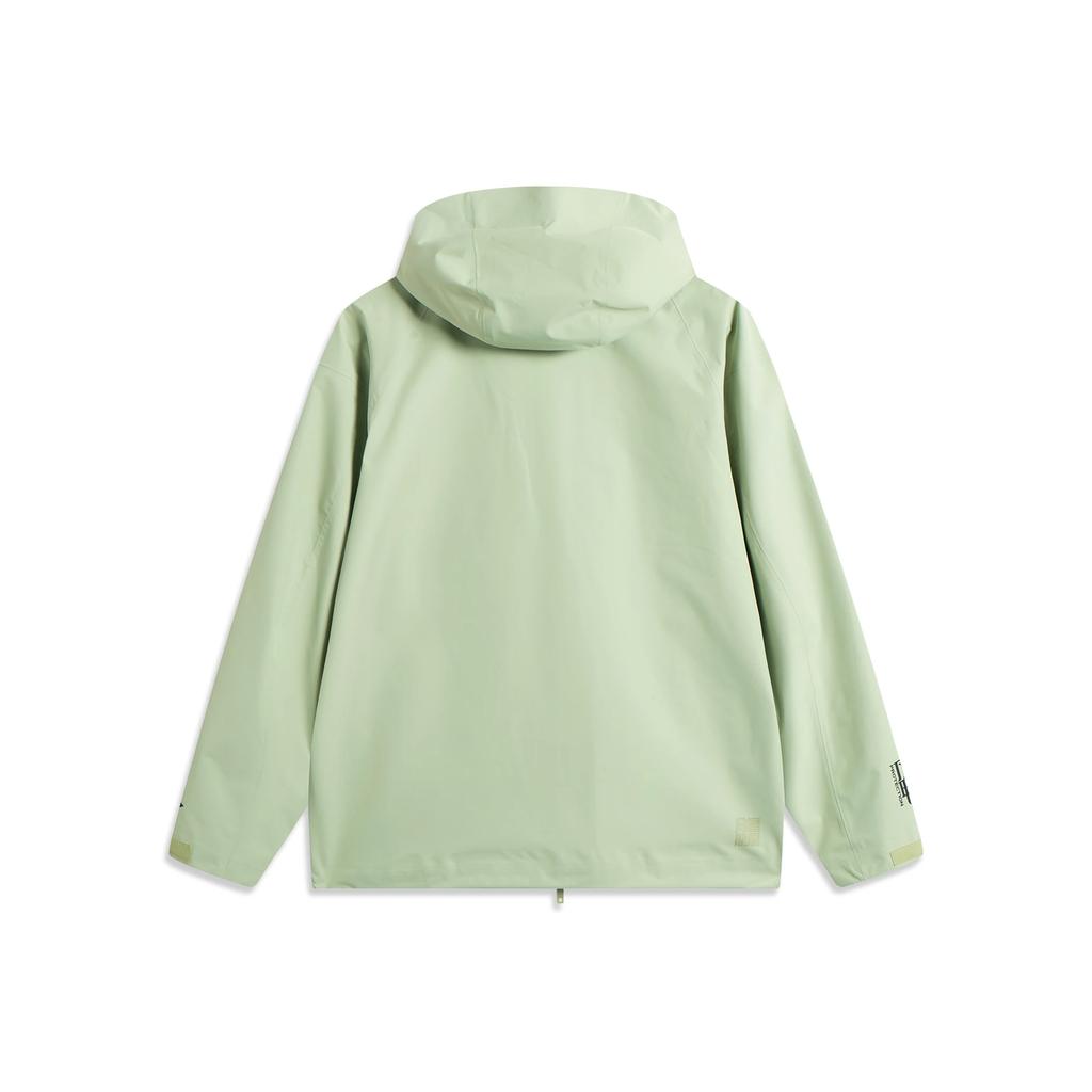 Li-Ning Outdoor Series Sports Casual Minimalist Hooded Zipper Solid Color Comfortable Versatile Breathable Jacket Unisex Jacket AEMV005-7