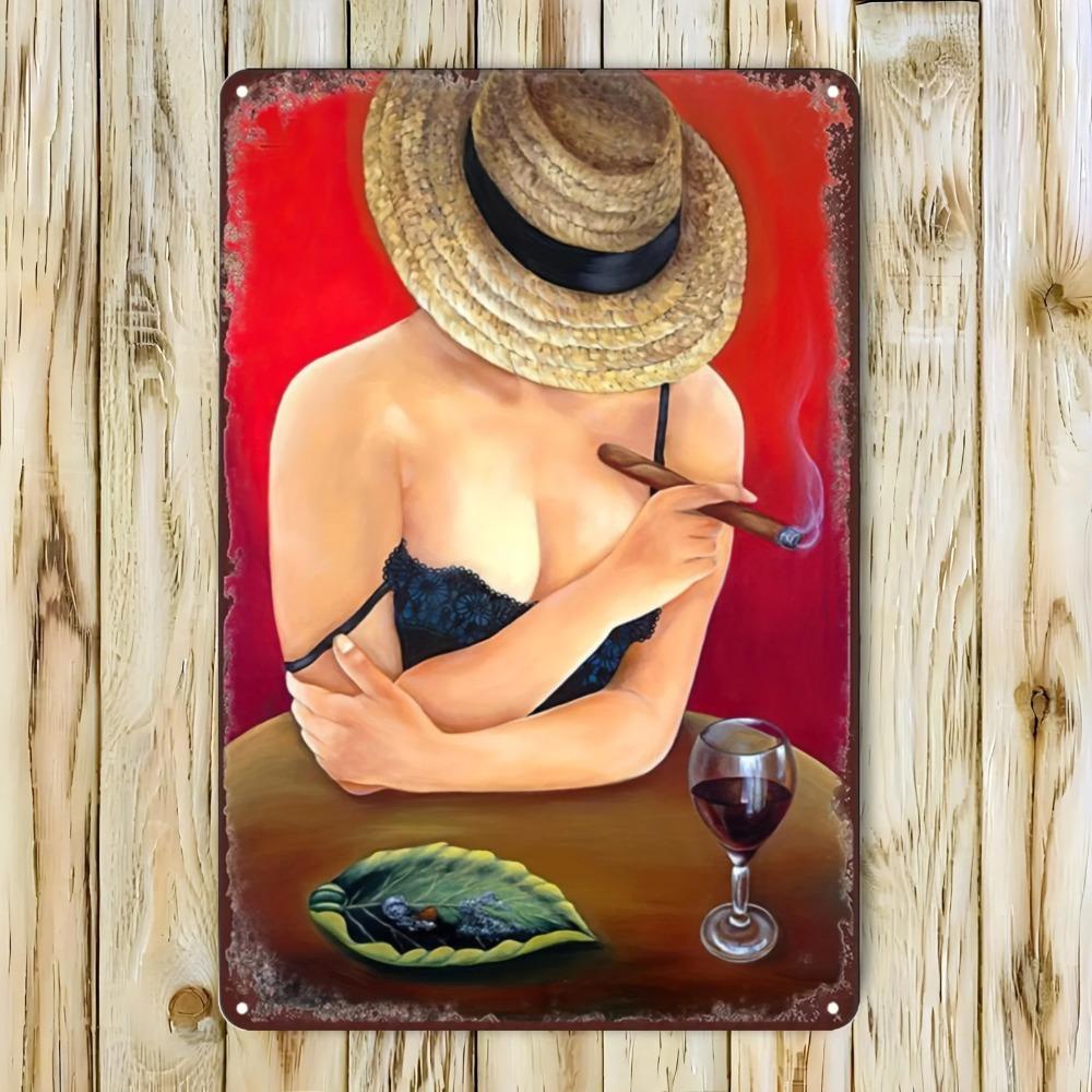 Vintage Tin Sign Metal Wall Decor for Home Bar Man Cave Gift 20x30cm