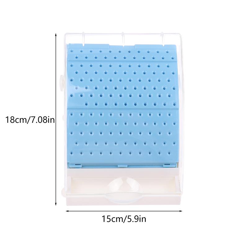 142 Holes Dental Burs Box Dentist Tools Drill Case Disinfection Organize Holder Plastic High Quality Dentistry Instrument Holder