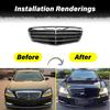 For Mercedes-Benz S-Class W221 2009 2010 2011 2012 2013 Front Radiator Racing Grills Air Intake Grille Exter Accessories BodyKit