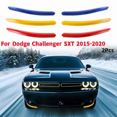 Auto Frontschürze Lip Abdeckung Trim Streifen Stoßstange Lippe Körper Schaufeln Außen Aufkleber Aufkleber Für Dodge Challenger SXT
