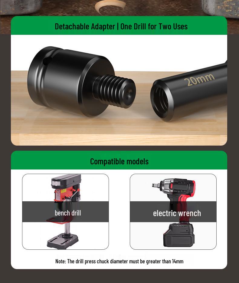 High Hardness Spiral Drill Bit Holder for Woodworking
